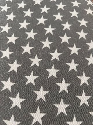 Cojín Lactancia GEMELAR sonora baby Estrellas Gris