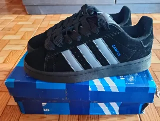 Adidas Campus 00 Zapatillas Negras y Grises