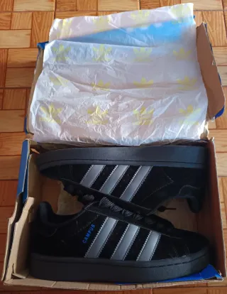 Adidas Campus 00 Zapatillas Negras y Grises