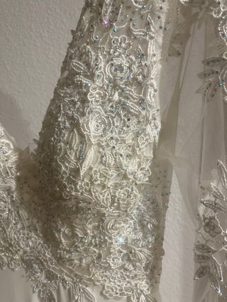 Vestido de novia con mangas