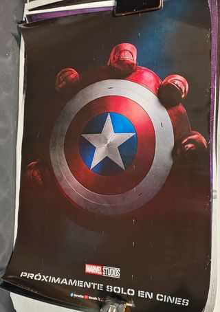 Póster Capitán América Brave New World