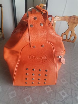 Borsa Tod's Arancione in Pelle