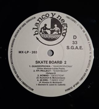 2 Vinilos Skate Board 2 MX-LP-263