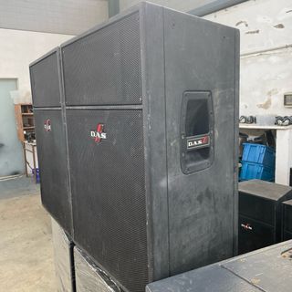 2 Altavoces DAS RF-115 VACIAS