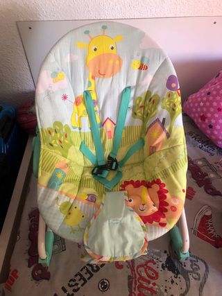 Silla bebé balancín como nueva