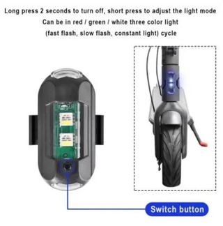 Luces LED Multicolor Patinete Eléctrico