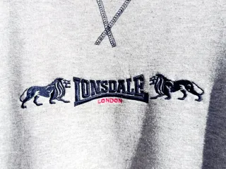 Sudadera Lonsdale Gris Talla XL