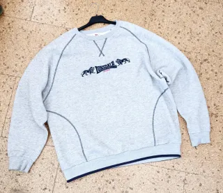 Sudadera Lonsdale Gris Talla XL