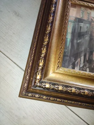 Cuadro Guadalajara Madera y Cristal