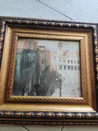 Cuadro Guadalajara Madera y Cristal