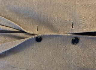 Blazer Zara Pata De Gallo Hombre Marrón