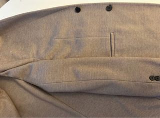 Blazer Zara Pata De Gallo Hombre Marrón