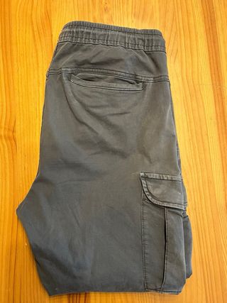 Zara Chinos Gris Cargo