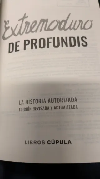 Extremoduro de profundis