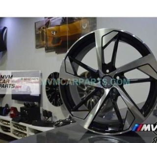 JUEGO DE 4 LLANTAS 19 NEW RS5 BLK AU018 rmb923756