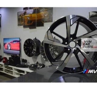 JUEGO DE 4 LLANTAS 19 NEW RS5 BLK AU018 rmb923756