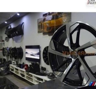 JUEGO DE 4 LLANTAS 19 NEW RS5 BLK AU018 rmb923756