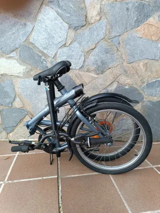 Bicicleta plegable BTWIN 20 6V Tilt 120