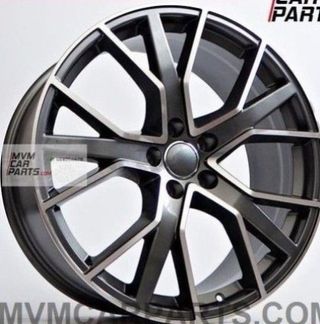 LLANTAS AUDI 22 PULGADAS 5X112 GUNMETAL