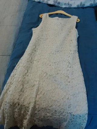 Vestito donna pizzo bianco estivo