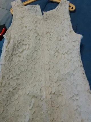 Vestito donna pizzo bianco estivo