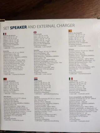 Blaupunkt Speaker e Power Bank 10000mAh