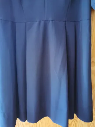 Vestido negro talla 46 cómodo