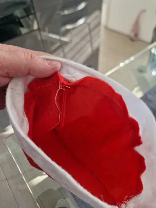 Cappello Babbo Natale Rosso Bianco