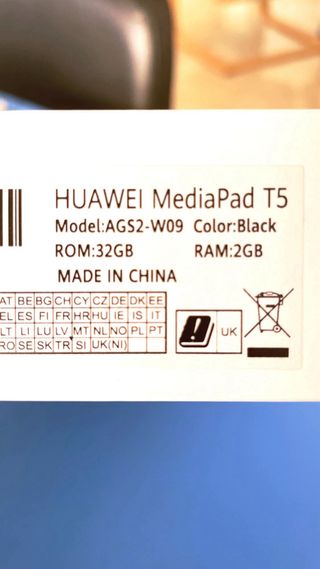 Huawei MediaPad T5 16GB + Funda