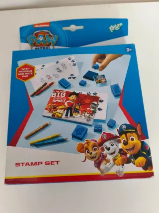 Patrulla Canina Set Sellos y Lápices