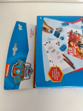 Patrulla Canina Set Sellos y Lápices