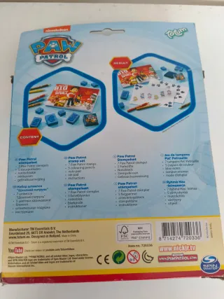 Patrulla Canina Set Sellos y Lápices