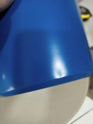 3 Maceteros Metálicos Azules Ikea