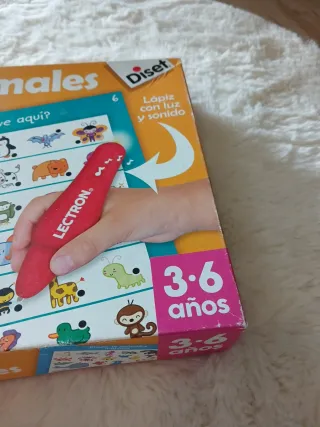 Lectron Los Animales Diset Juego Educativo