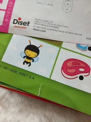 Lectron Los Animales Diset Juego Educativo