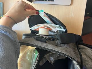 Mochila de emergencias Curmio gris