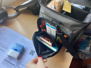 Mochila de emergencias Curmio gris