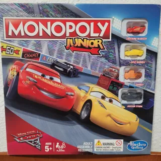 Monopoly Junior Cars 5+ Como nuevo
