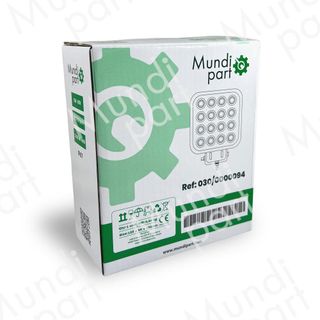 FARO DE TRABAJO CUADRADO 16 LED 3500LM 10-80V