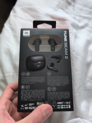 Auriculares JBL Tune Beam 2 Negro