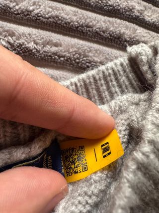 Suéter Polo Ralph Lauren Gris Talla S