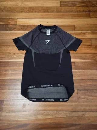 Camiseta Gymshark Onyx V5 Talla S