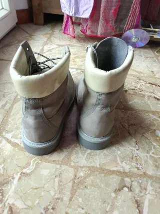 Stivali vintage Best Company beige/grigi