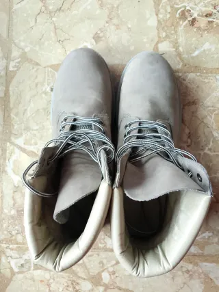 Stivali vintage Best Company beige/grigi