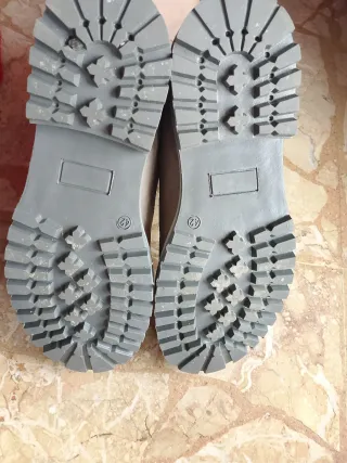 Stivali vintage Best Company beige/grigi