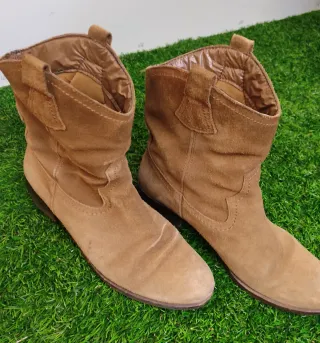 Botas cowboy ante marrón