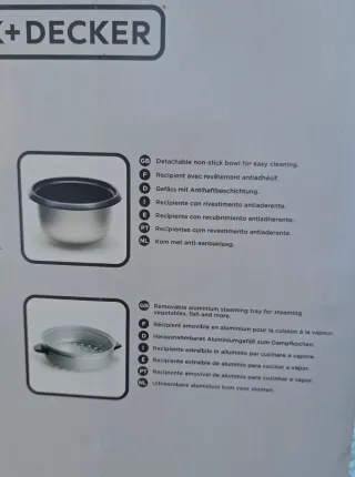 Arrocera Black & Decker 700W 1.8L