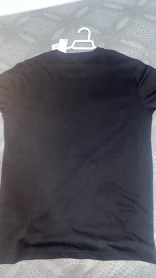 Camiseta New Era x Champion Negra