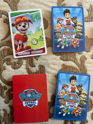 Lote cartas Paw Patrol