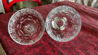 Porta cioccolatini in cristallo